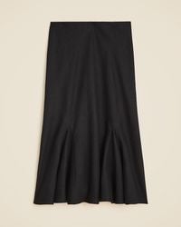 J.Crew - Gwyneth Flounce-Hem Slip Skirt - Lyst