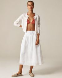 J.Crew - Petite Side-Tie Skirt - Lyst
