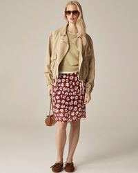 J.Crew - Collection Gwen Knee-Length Layered Slip Skirt - Lyst