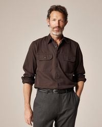 J.Crew - Twill Workshirt - Lyst