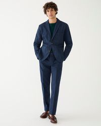 J.Crew - Garment-Dyed Cotton-Linen Chino Suit Jacket - Lyst