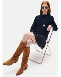 J.Crew - Western Knee-High Boots - Lyst