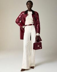 J.Crew - Wide-Leg Velvet Sailor Trouser - Lyst
