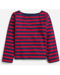 J.Crew - Classic Mariner Cloth Boatneck T-shirt In Stripe - Lyst