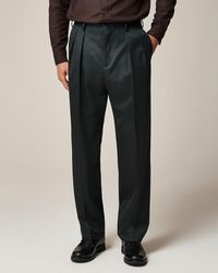 J.Crew - Relaxed-Fit Double-Pleated Trouser - Lyst