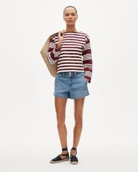J.Crew - Denim Short With Stacked Buttons - Lyst