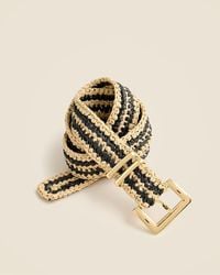 J.Crew - Woven Square Buckle Belt - Lyst