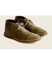 J.Crew 1990 Macalister Boot In Suede - Green