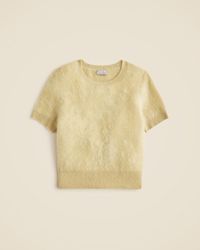 J.Crew - Brushed Cashmere T-Shirt - Lyst