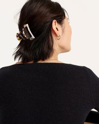 J.Crew - Rounded Open-Sided Hair Clip - Lyst