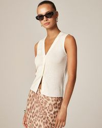 J.Crew - Cashmere-Silk Blend Sweater Shell - Lyst