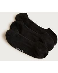 J.Crew - No-Show Socks Three-Pack - Lyst