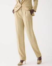 J.Crew - Petite Relaxed Drapey Crepe Trouser - Lyst