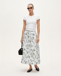 J.Crew - Petite Pull-On Midi Skirt - Lyst