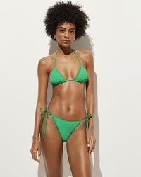 J.Crew - Cheeky Scrunchie String Bikini Bottom - Lyst