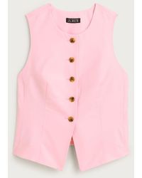 J.Crew - Essential Tailored Vest Top - Lyst