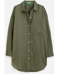 J.Crew - Button-Up Cotton Voile Shirt - Lyst