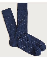 J.Crew - Patterned Dress Socks - Lyst