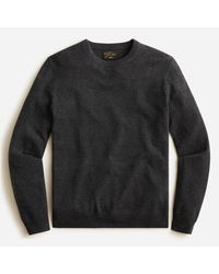 J.Crew Cashmere Crewneck Sweater - Gray