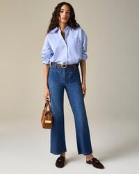 J.Crew - Tall High-Rise Kickout Jean With Sailor Pockets - Lyst