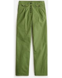 J.Crew - Pleated Button-Front Pant - Lyst