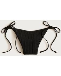 J.Crew - Cheeky Scrunchie String Bikini Bottom - Lyst