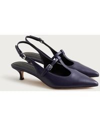 J.Crew - Robin Mary Jane Slingback Heels - Lyst