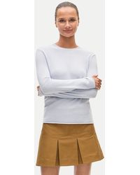 J.Crew - Rolled Cashmere Long-Sleeve Sweater - Lyst