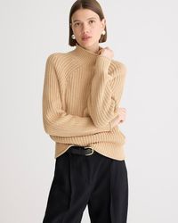 J.Crew - Relaxed Rollneck Sweater - Lyst