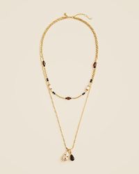 J.Crew - Layered Charm Necklaces Set - Lyst