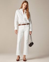 J.Crew - Petite Mid-Rise Kickout Jean - Lyst