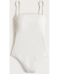J.Crew - Gemma Bandeau Scrunchie One-Piece - Lyst