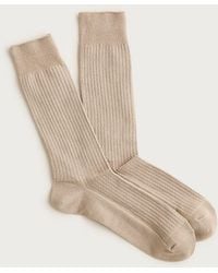 J.Crew - Texture-Stripe Socks - Lyst