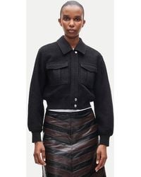 J.Crew - Knit Bomber Jacket - Lyst
