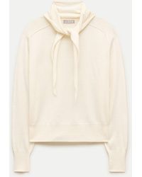 J.Crew - Scarf Sweater - Lyst