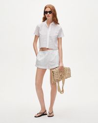 J.Crew - Cruise Eyelet Short - Lyst