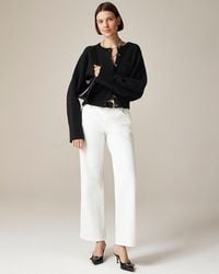 J.Crew - Petite Lower-Rise Full-Length Slim-Wide Jean - Lyst