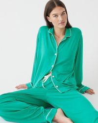 J.Crew - Eco Dreamiest Long-Sleeve Pajama Set - Lyst