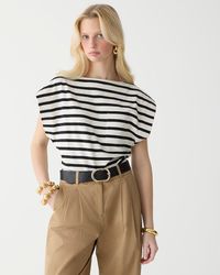J.Crew - Boatneck Muscle T-Shirt - Lyst