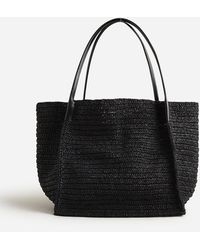 J.Crew - Large Hand-Knotted Packable Tote Bag - Lyst