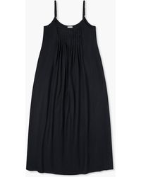 Hanro Women's Juliet Long Chemise - 100% Mercerized Cotton, Spaghetti Strap Nightgown