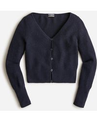 Details about   J Crew NWT $128 Embellished Cotton Cardigan Sweater in Raw Indigo BlueSz XS 