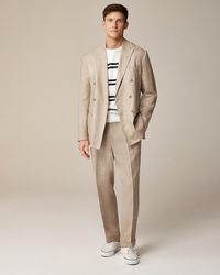J.Crew - Crosby Classic-Fit Double-Breasted Unstructured Suit Jacket - Lyst
