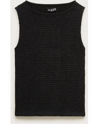 J.Crew - Smocked Shell Tank Top - Lyst