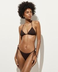 J.Crew - Cheeky Scrunchie String Bikini Bottom - Lyst