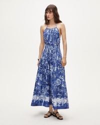 J.Crew - Open-Back Halter Dress - Lyst