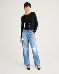 J.Crew - Point Sur Distressed Loose Straight Jean - Lyst