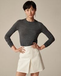 J.Crew - Carolyn Fitted Crewneck Sweater - Lyst