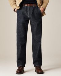 J.Crew - Wallace & Barnes Relaxed Denim Trouser - Lyst