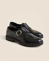 J.Crew - Monk-Strap Oxford Shoes - Lyst